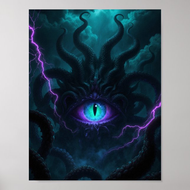 Harbinger nedanför poster (Framsidan)