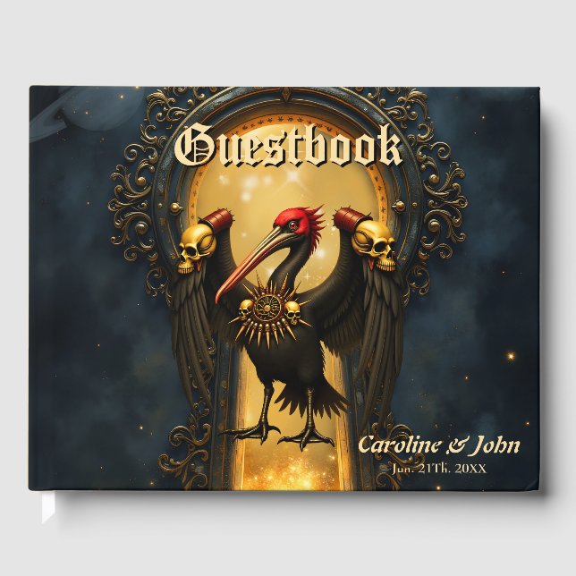 Harbinger of the Golden Gate The Nocturnal Pelican Gästböcker (Framsida)