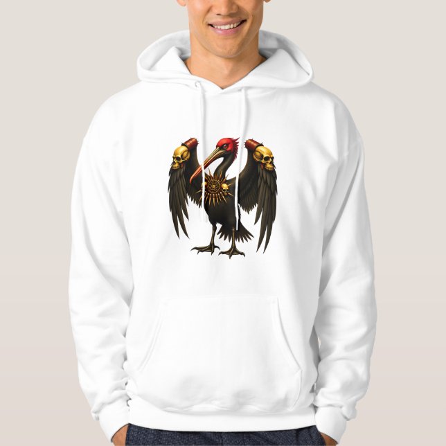 Harbinger of the Golden Gate The Nocturnal Pelican Hoodie (Framsida)