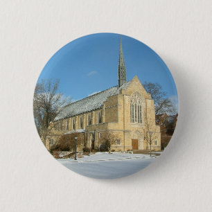 Harbison Chapel i Winter vid Grove City College Knapp