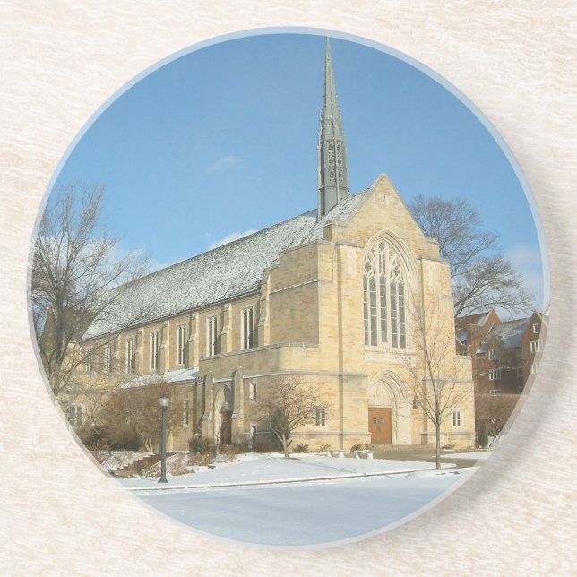 Harbison Chapel i Winter vid Grove City College Underlägg (Framsidan)