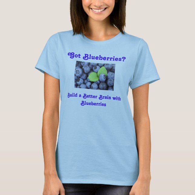 Harblåbär? Tee Shirt (Framsida)