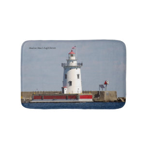 Harbor Beach Lighthouse bathmat Badrumsmatta