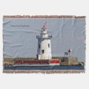Harbor Beach Lighthouse-filt Filt