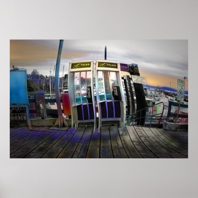 Harbor Booths Poster (Framsidan)