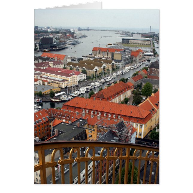harbor copenhagen hälsningskort (Framsidan)