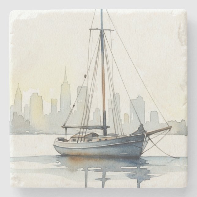 Harbor Dawn Stenunderlägg (Framsidan)