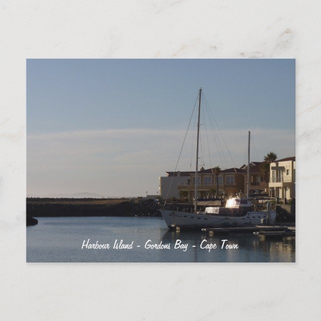 Harbor Island - Gordons Bay - Kapstaden Vykort (Framsida)