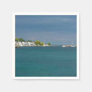 Harbor på Mackinac Pappersservett