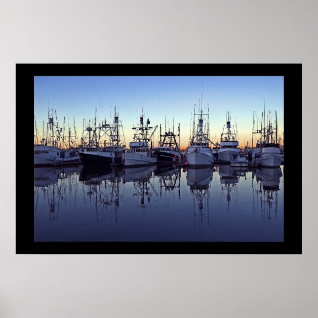 Harbor Sunrise Poster (Framsidan)