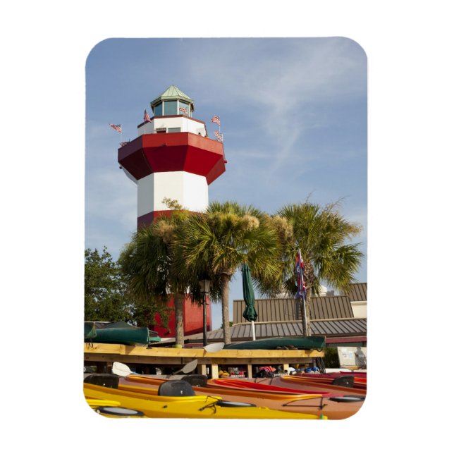 Harbor Town Hilton Head Magnet (Vertikal)