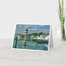 Harbor Town Lighthouse Anteckningskort
