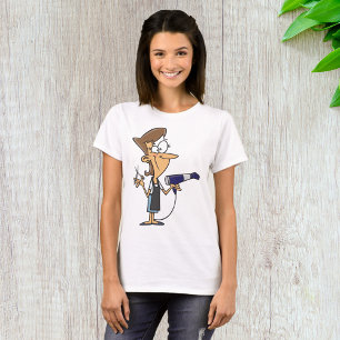 Hårborttagare med saxar t shirt