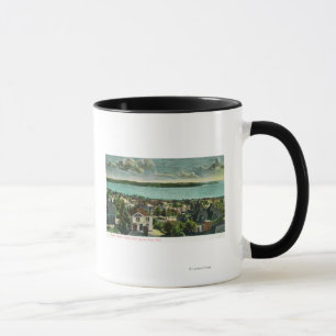 Harborview från den drottningAnne backen Mugg