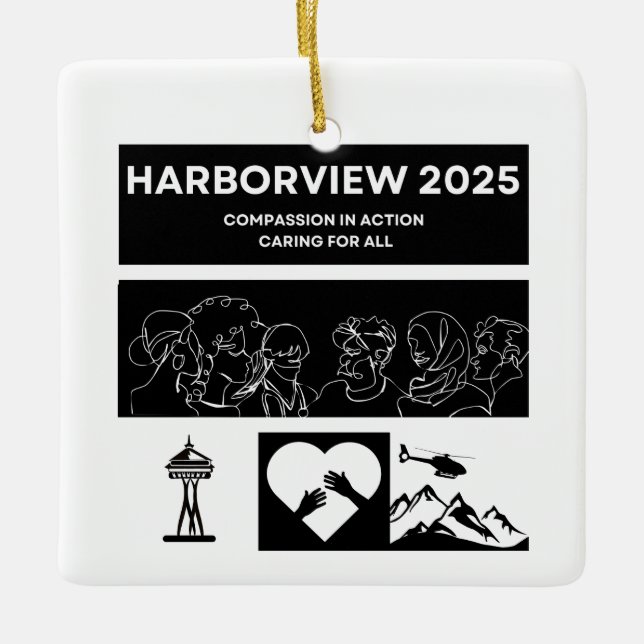 Harborview Nurses Week 2025 Ornament (Framsida)