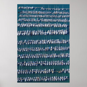 Harbour Aerial Poster
