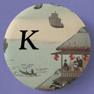 Harbour at Kanagawa, Japan: Monogram Knapp