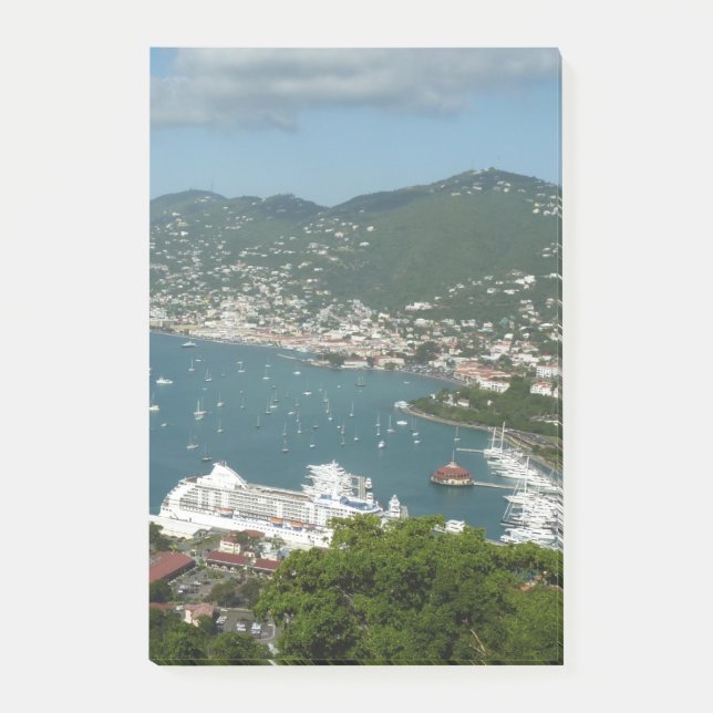 Harbour at St. Thomas US Virgin Islands Post-it Block (Framsida)