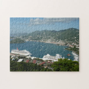 Harbour at St. Thomas US Virgin Islands Pussel