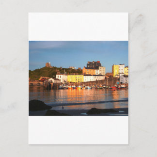 Harbour at Tenby, South Wales Vykort