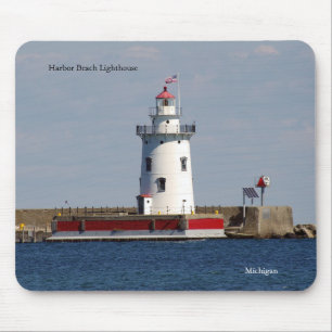 Harbour Beach Lighthouse mousepad Musmatta