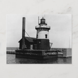 Harbour Beach Lighthouse Vykort