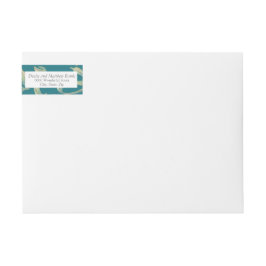 Harbour Blue Address Label Etikettband