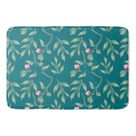 Harbour Blue Blommigt Bath Mat Badrumsmatta