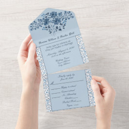 Harbour Blue Blommigt och