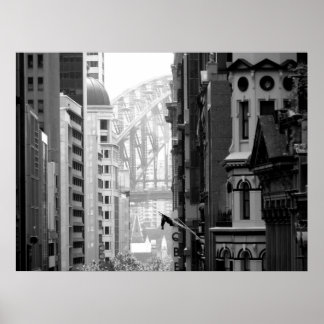 Harbour Bridge View 1 Poster