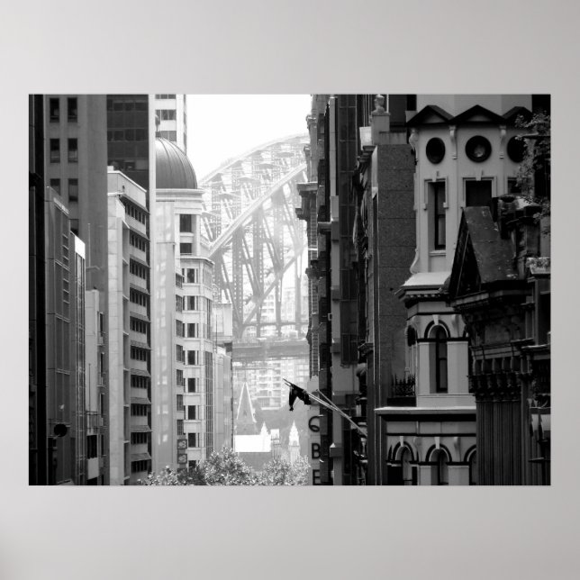 Harbour Bridge View 1 Poster (Framsidan)