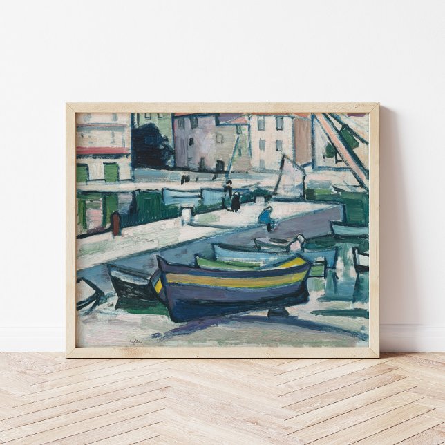 Harbour, Cassis | Samuel John Peploe Poster (Skapare uppladdad)
