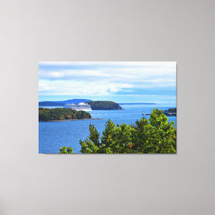 Harbour Diptych Pub Canvastryck