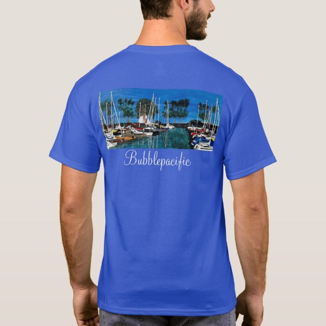 Harbour färg Dana-punkt T Shirt (Baksida)