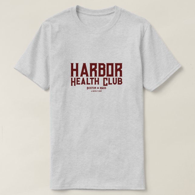 Harbour Health Klubb - A MisterP Shirt T Shirt (Design framsida)