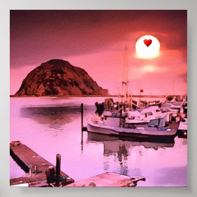 Harbour Hues Poster (Framsidan)