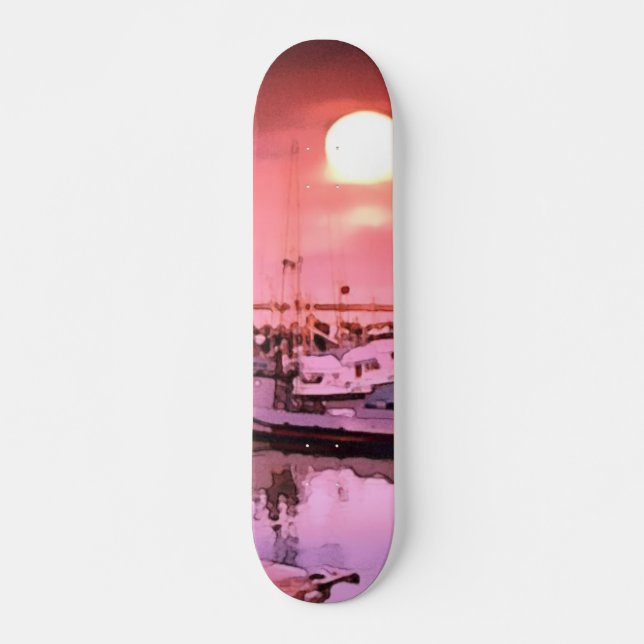 Harbour Hues Skateboard Bräda 21,5 Cm (Framsida)