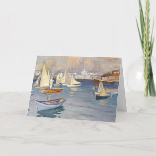 Harbour i Helsingfors Albert Edelfilt Kort