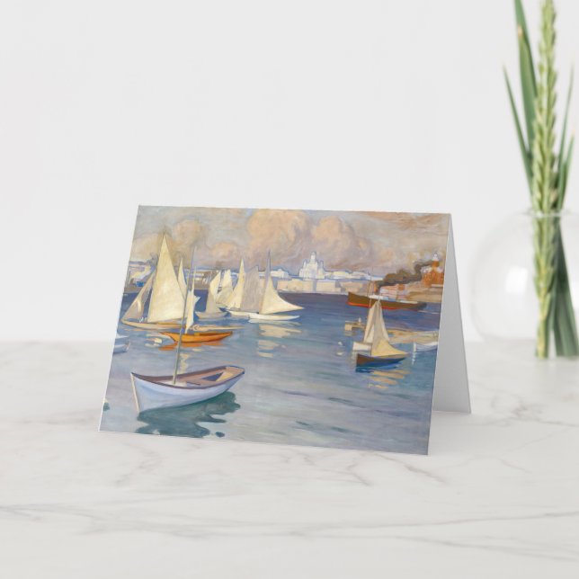 Harbour i Helsingfors | Albert Edelfilt Kort (Framsida)