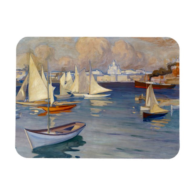 Harbour i Helsingfors, Albert Edelfilt Magnet (Horisontell)