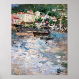 Harbour i Nice Poster