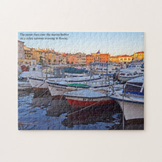 Harbour i Rovinj Kroatien Pussel