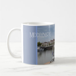 Harbour i Vår, Middelburg, Nederländerna Kaffemugg