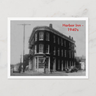 Harbour Inn 1940 s Vykort