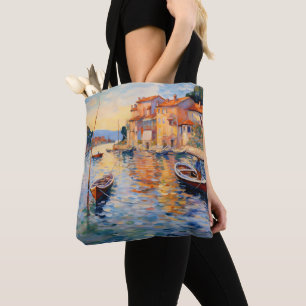 Harbour Neo-Impressionism Tygkasse