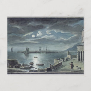 Harbour och Cobb, Lyme Regis av Moonlight Vykort