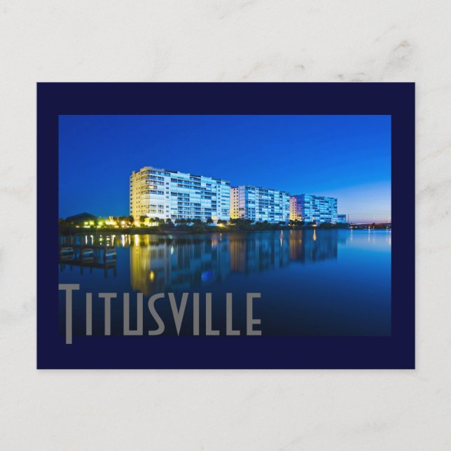 Harbour Pointe, Titusville, Florida, USA Vykort (Framsida)