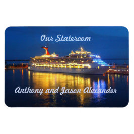 Harbour Reflection Hzt Stateroom Door Marker Magnet