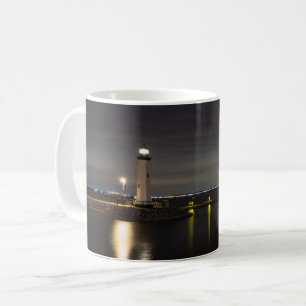 Harbour Rockwall Lighthouse Coffee Mugg