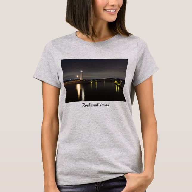 Harbour Rockwall Lighthouse T-Shirt (Framsida)